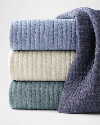 John Robshaw Vivada Quilted Standard Sham In Purple