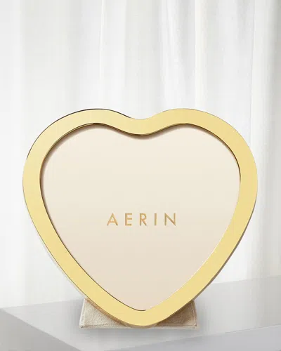 Aerin Martin Heart Frame In Gold