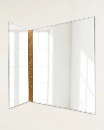 John-richard Collection Knox Wall Mirror In Transparent