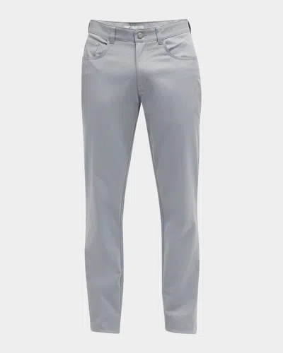 Peter Millar Men's Eb66 5-pocket Performance Pants In Gray