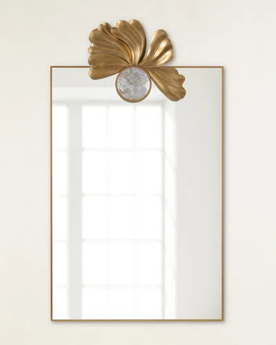 John-richard Collection Loves Me-loves Me Not Wall Mirror In Gold
