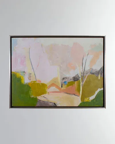 Shadow Catchers Pink Sky Park Wall Art In Multi