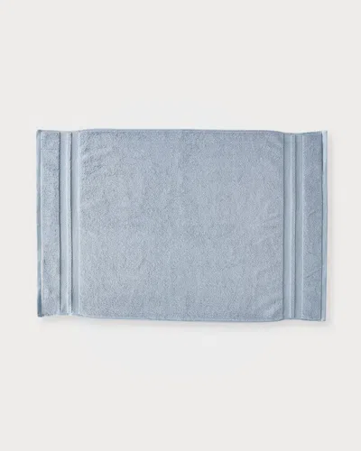 Ralph Lauren Dawson Organic Cotton Tub Mat, 25" X 38" In Blue