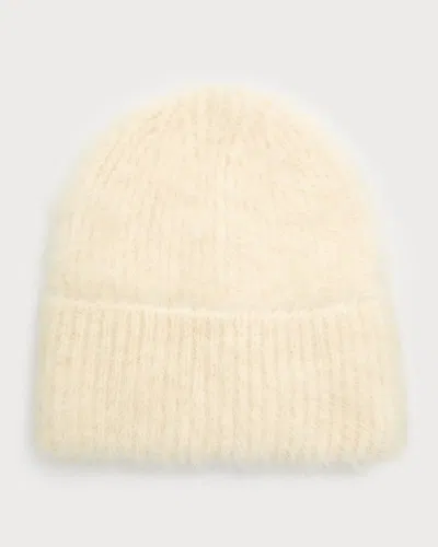 Totême Knit Wool & Cashmere Beanie In Neutral