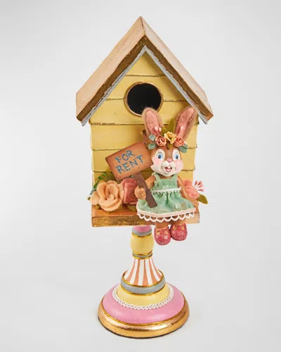 Katherine's Collection Blossom's Birdhouse Tabletop In Multi