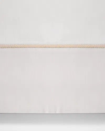 Sferra Marcus King Classic Pillowcase Pair In Neutral