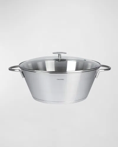 Cristel Stainless Steel Preserves Pan In Silver