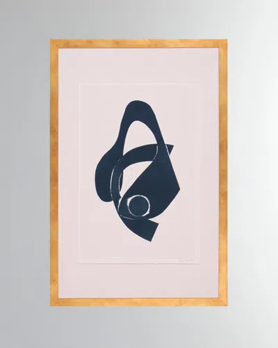 Shadow Catchers Gizmo In Navy Ii Giclee In Multi