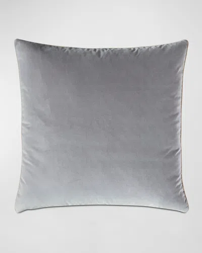 Eastern Accents Safford Velvet Euro Sham In Gray