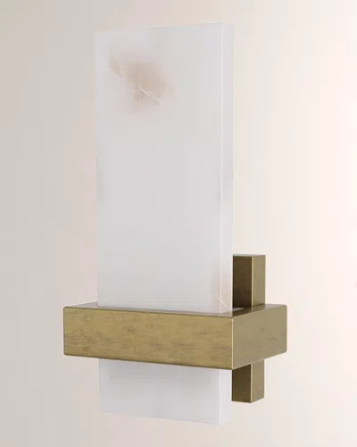 Arteriors Wembley 12" Wall Sconce In White