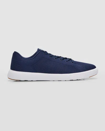 Peter Millar Men's Drift V2 Knit Low Top Sneakers In Blue