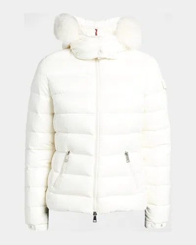 Moncler Badyf Puffer Coat In Brown