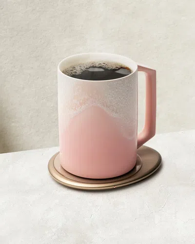 Ohom Ui Artist Collection Self Heating Ceramic Mug In Pink