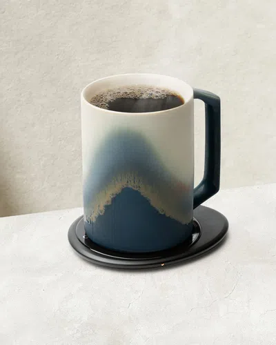 Ohom Ui Artist Collection Self Heating Ceramic Mug In Blue