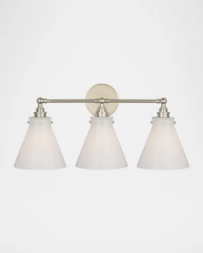 Visual Comfort Signature Parkington 3-light Bath Bar Light By Chapman & Myers