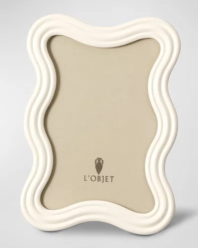 L'objet Ripple Enamel Photo Frame, 4" X 6"
