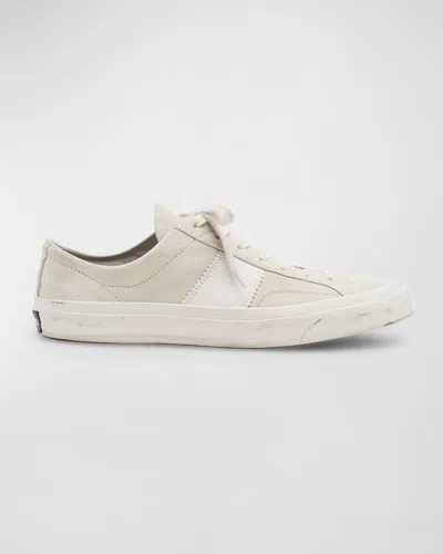 Tom Ford Off-white Nylon Cambridge Low-top Sneakers In White Beige Ivory