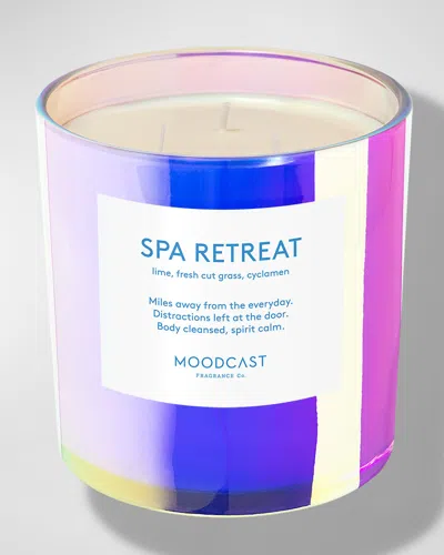 Moodcast Fragrance Co. Spa Retreat 3-wick Candle, 24 Oz. In Multi