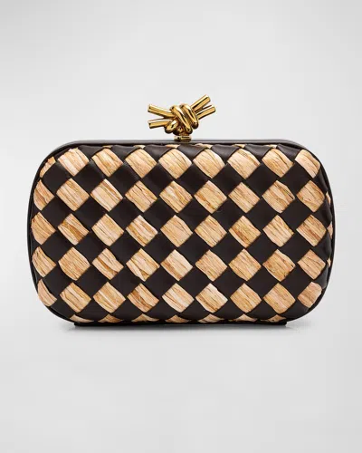 Bottega Veneta Knot Minaudiere Bag In Nude
