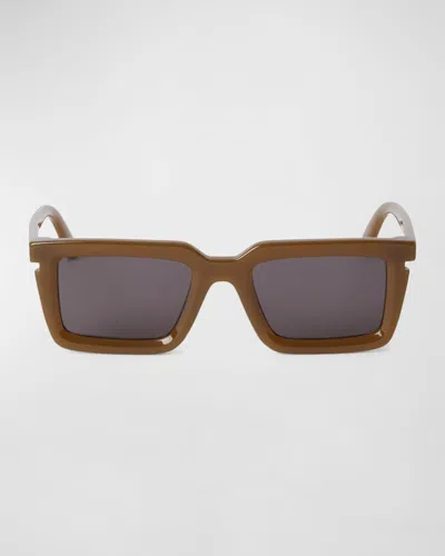 Off-white Tucson Square Acetate Sunglasses In Multi