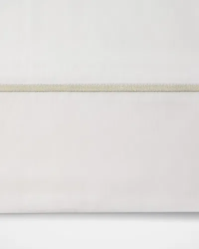 Sferra Marcus Standard Classic Pillowcase Pair In White