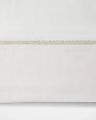 Sferra Marcus King Classic Pillowcase Pair In White