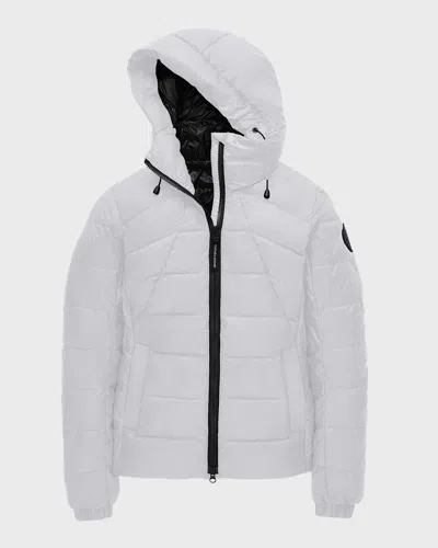 Canada Goose Abbott Hoody Black Label In White