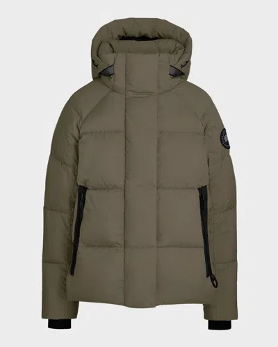 Canada Goose Junction Parka Black Label In Green