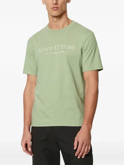 Marc O'polo Logo-print T-shirt In Green
