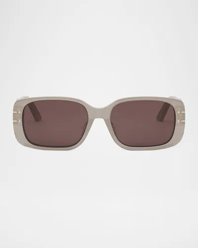 Dior Signature S12f Sunglasses In Sand