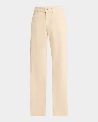 Peter Millar Men's Signature Sateen 5-pocket Pants In Neutral