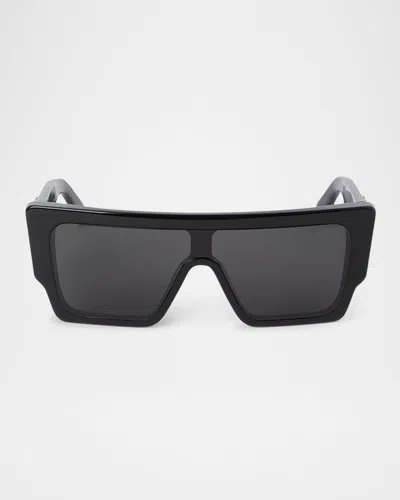 Off-white Rectangular Sunglasses In Black