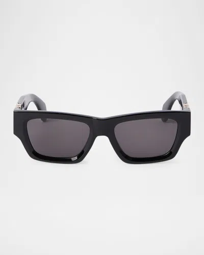 Palm Angels Magnolia Sunglasses In Black