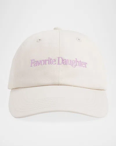 Favorite Daughter Classic Logo Baseball Hat In Neutral