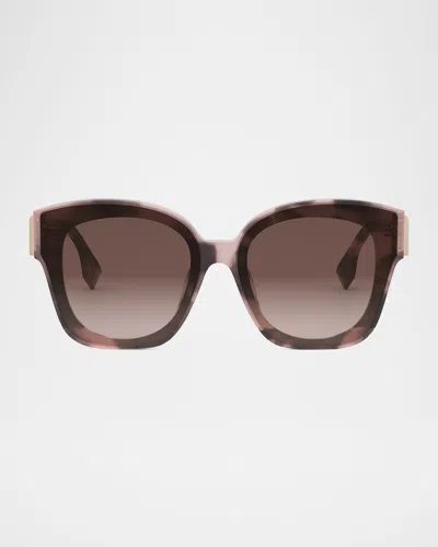Fendi First Fe40098i Sunglasses In Brown