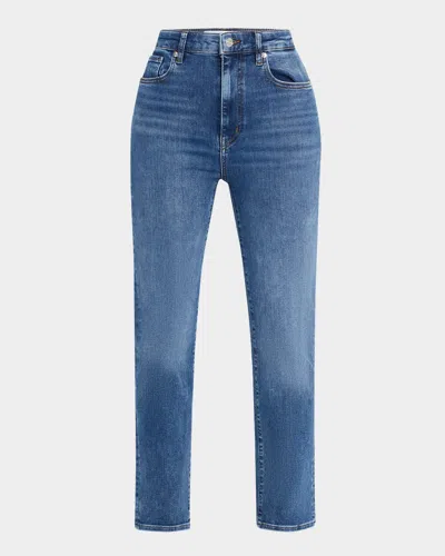 Frame The Pencil Crop Jeans In Blue