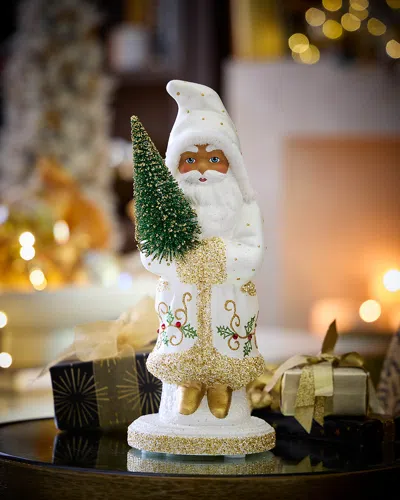 Bergdorf Goodman Bright White Santa In Multi