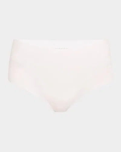 Hanro Invisible Cotton Full Mid-rise Briefs In White
