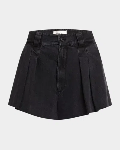 Frame The Structural Shorts In Black