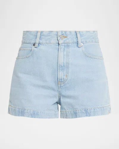 Frame Denim The Charm Shorts In Blue