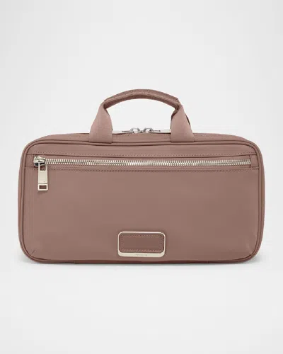 Tumi Small Madeline Cosmetic Bag In Burgundy