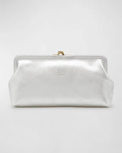 Il Bisonte Classic Vaccjetta Leather Clutch Bag