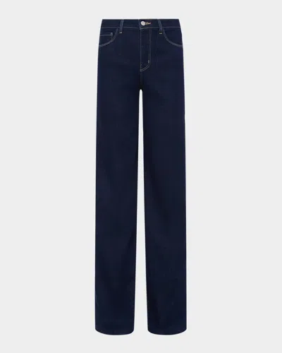 L'agence Clayton High Rise Wide-leg Jeans