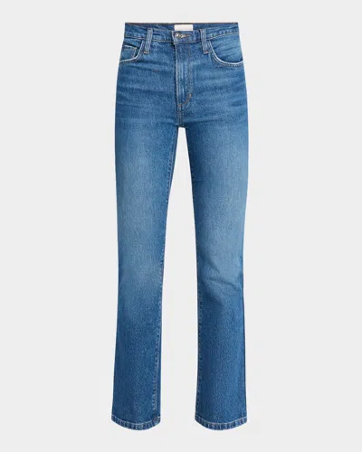 Favorite Daughter The Morgan Straight-leg Ankle Jeans In Blue