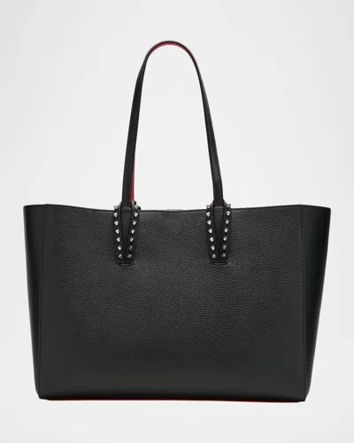 Christian Louboutin Cabata Soft Small Tote Bag In Grained Leather