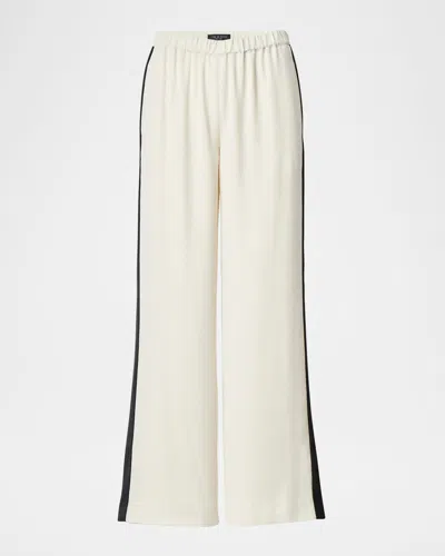 Rag & Bone Olivia Stripe Pants In White
