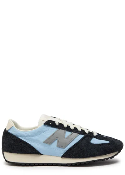 New Balance 471 Panelled Brushed Suede Sneakers In Multi