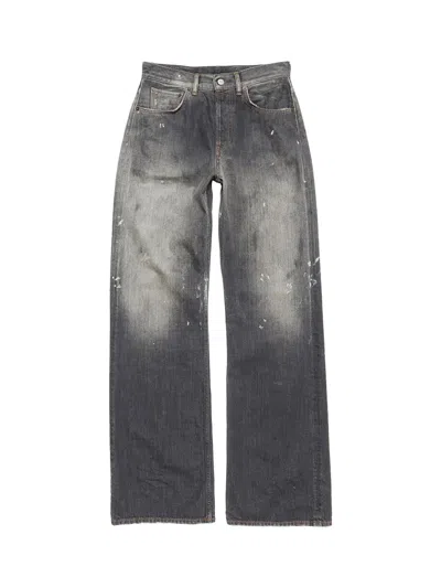 Acne Studios 2021f Regular Fit Jeans Black