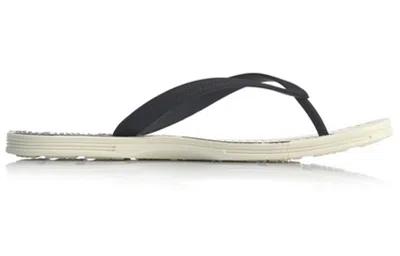 Li-ning Stylish Black White Unisex Slippers