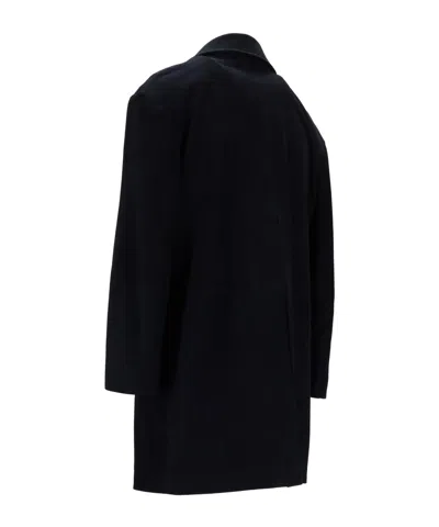 Lela Rose Long-sleeved Coat In Black
